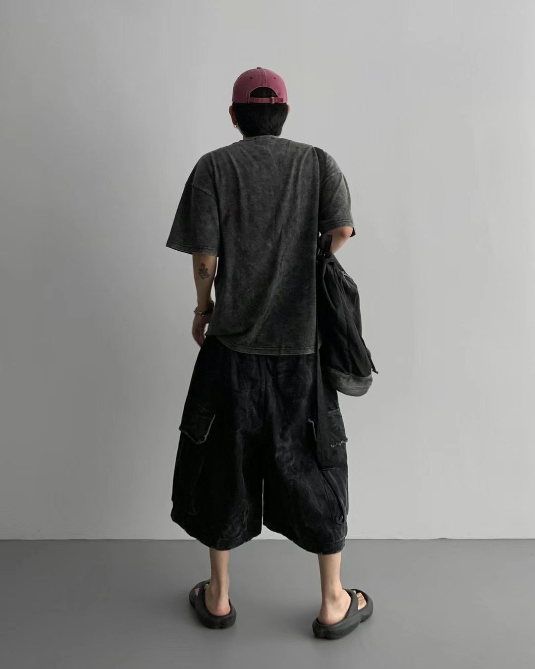 Fringe Cargo Shorts
