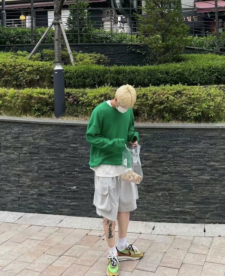 Nylon Cargo Shorts