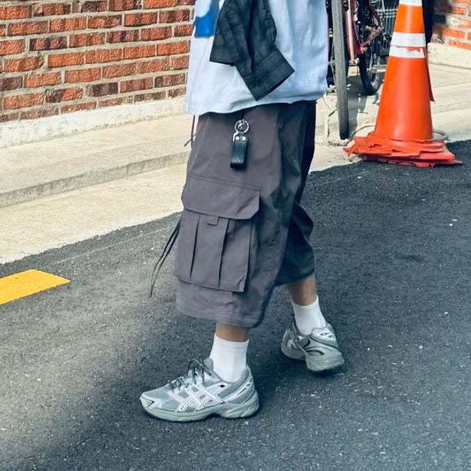 Two-ways Nylon Cargo Pants