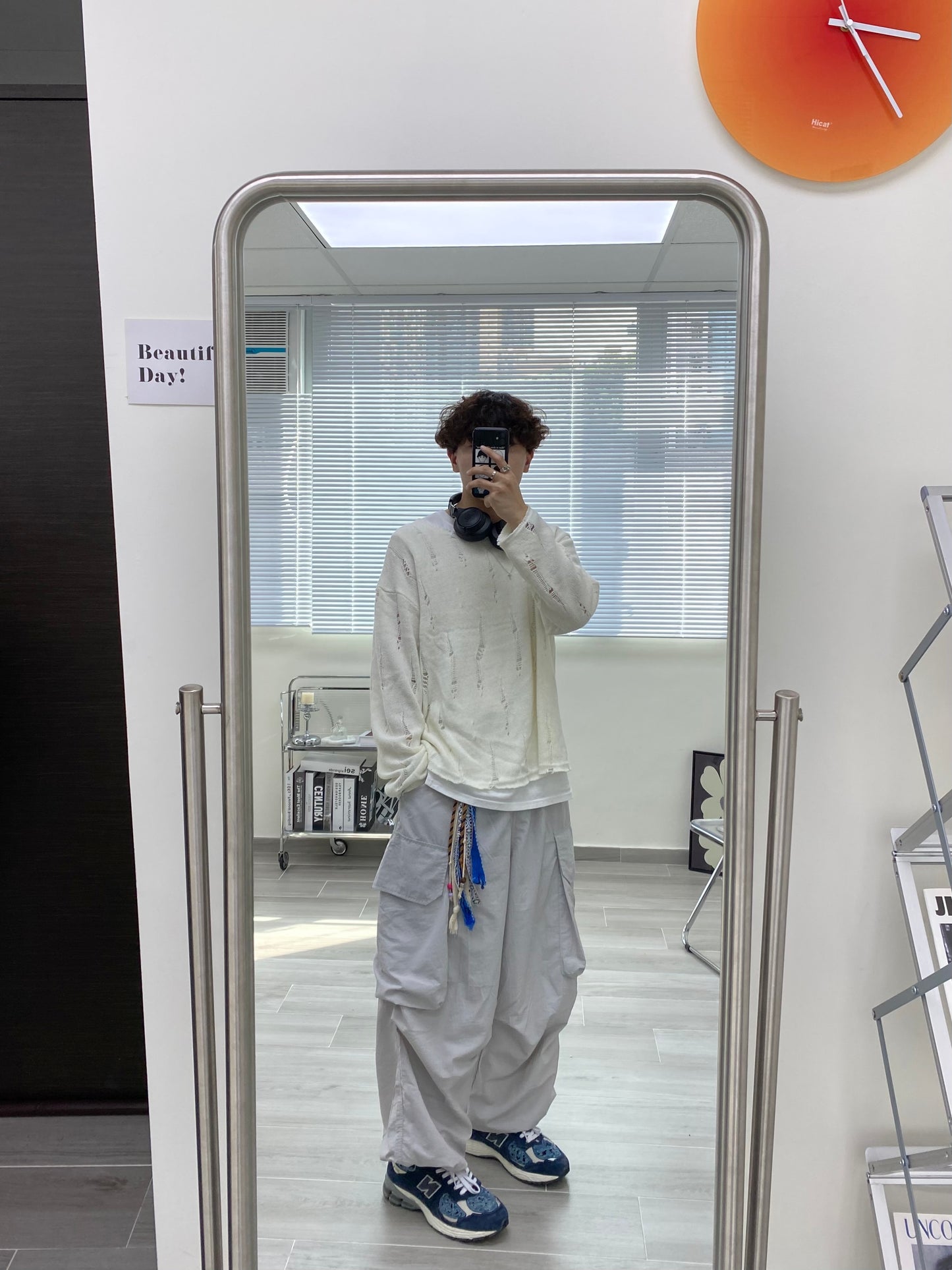 Nylon Cargo Balloon Pants