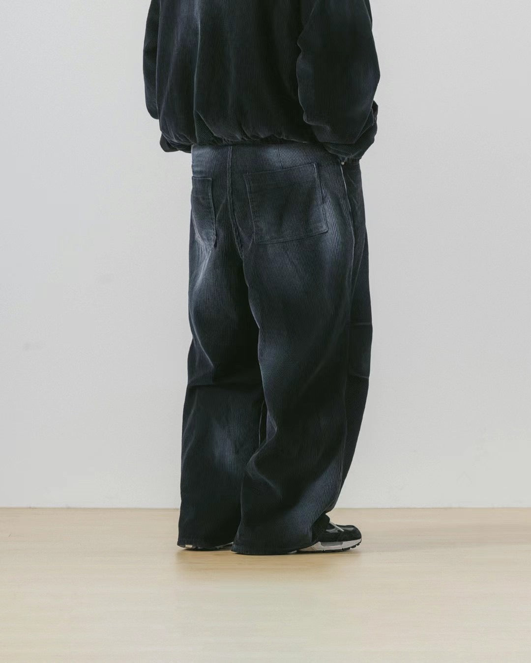 Washed Corduroy Wide Pants