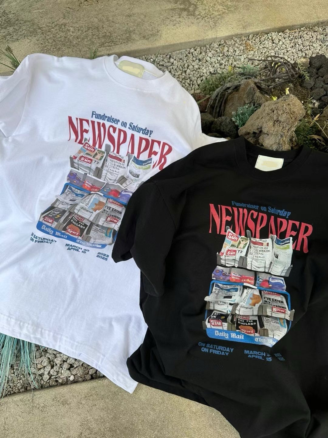 Newspaper Tee