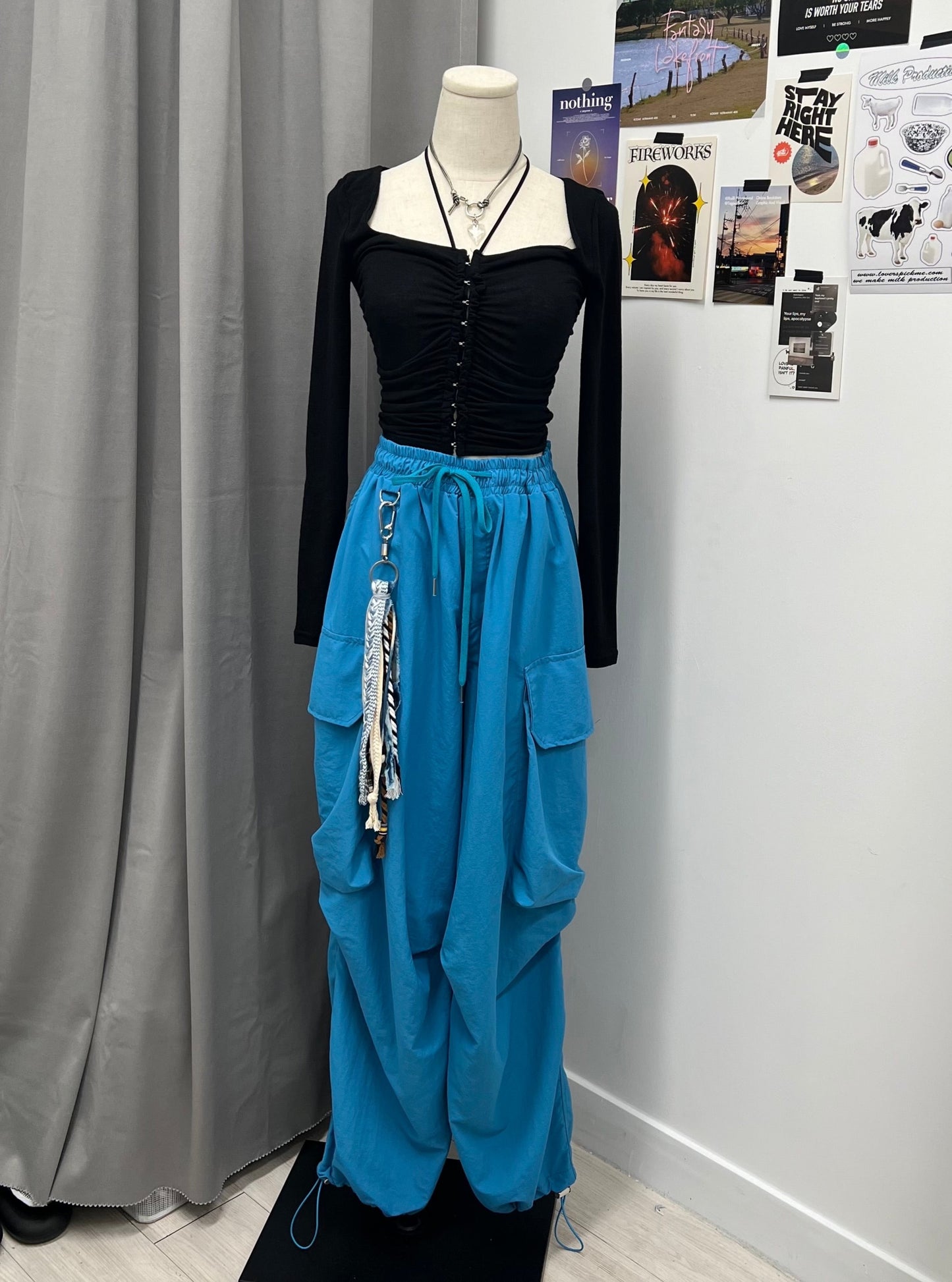 Nylon Cargo Balloon Pants 2.0