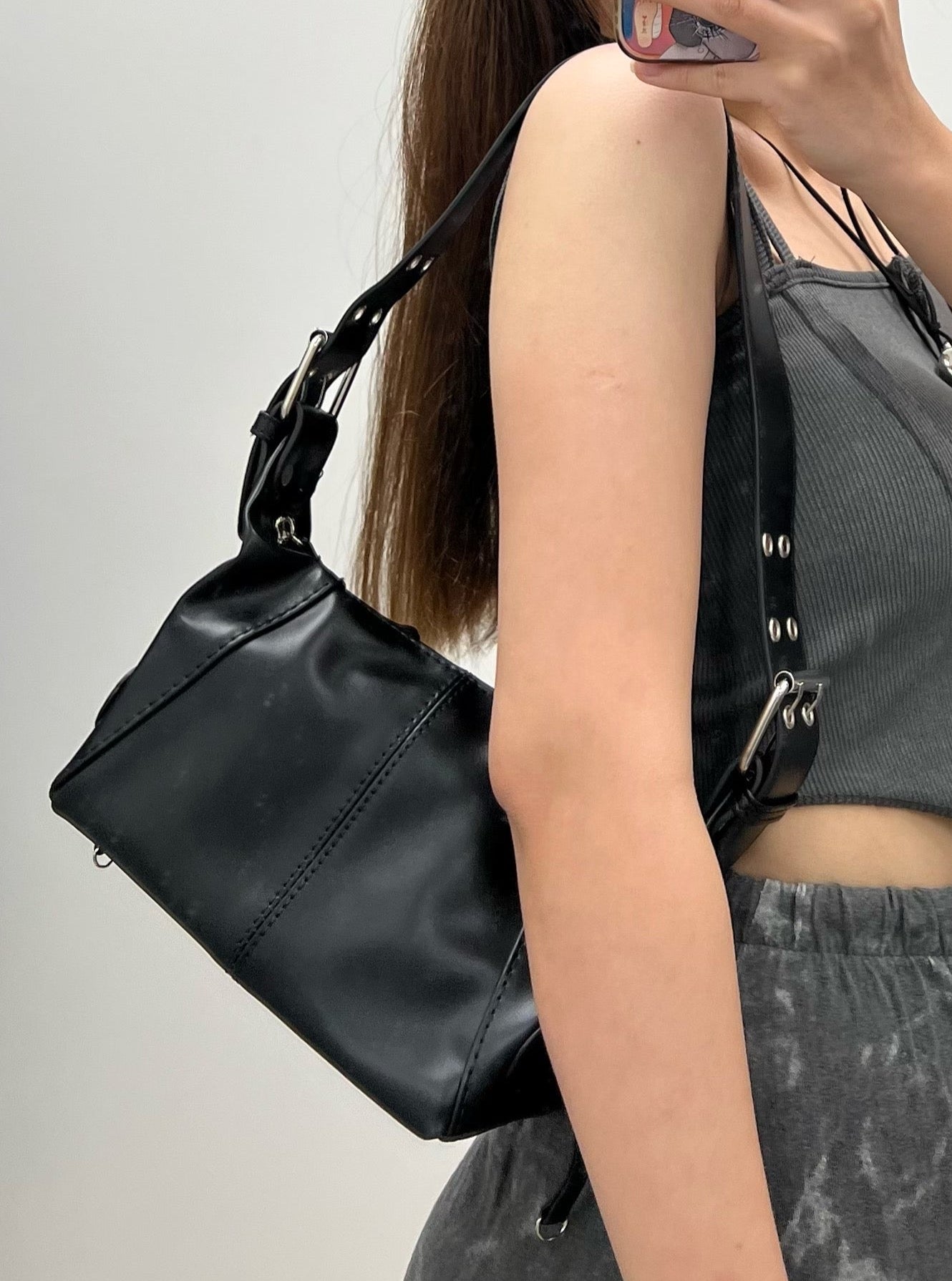 Metal Shoulder Bag