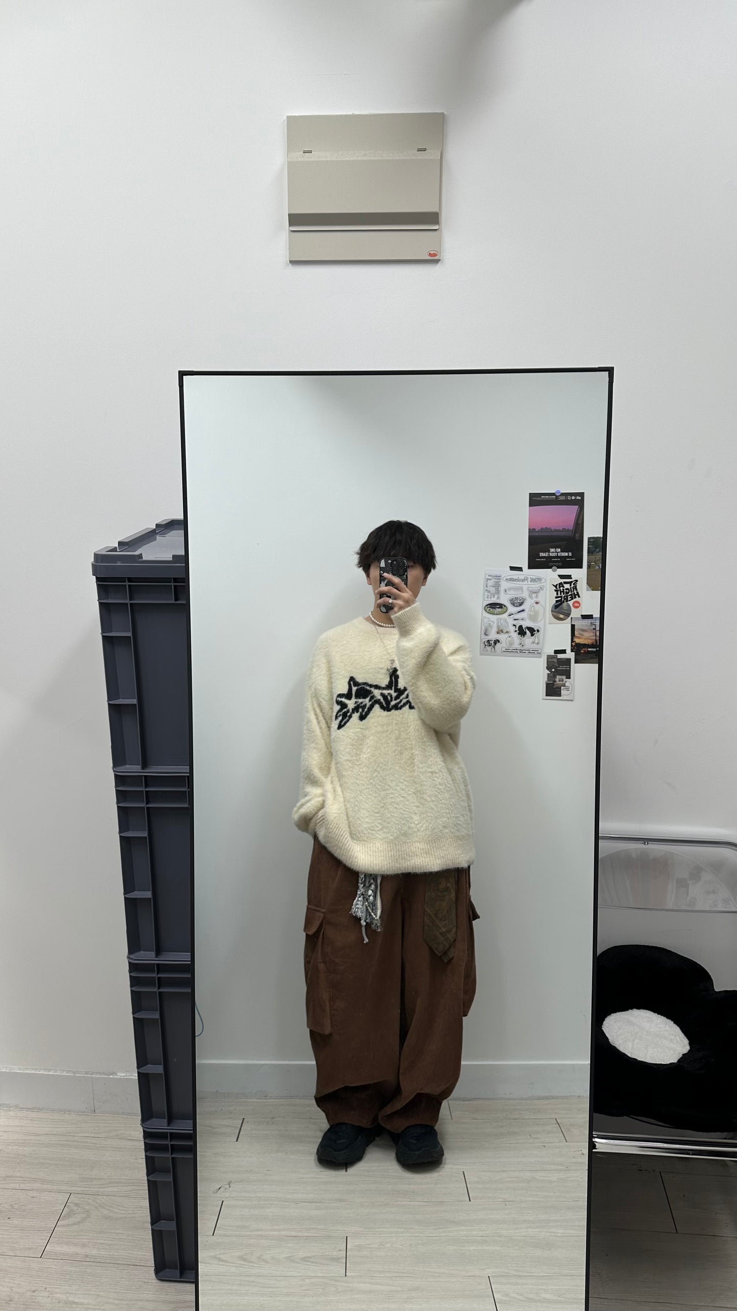 Corduroy Cargo Balloon Pants