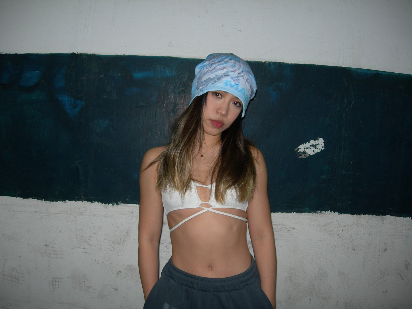 Cybersculpture Printed Beanie