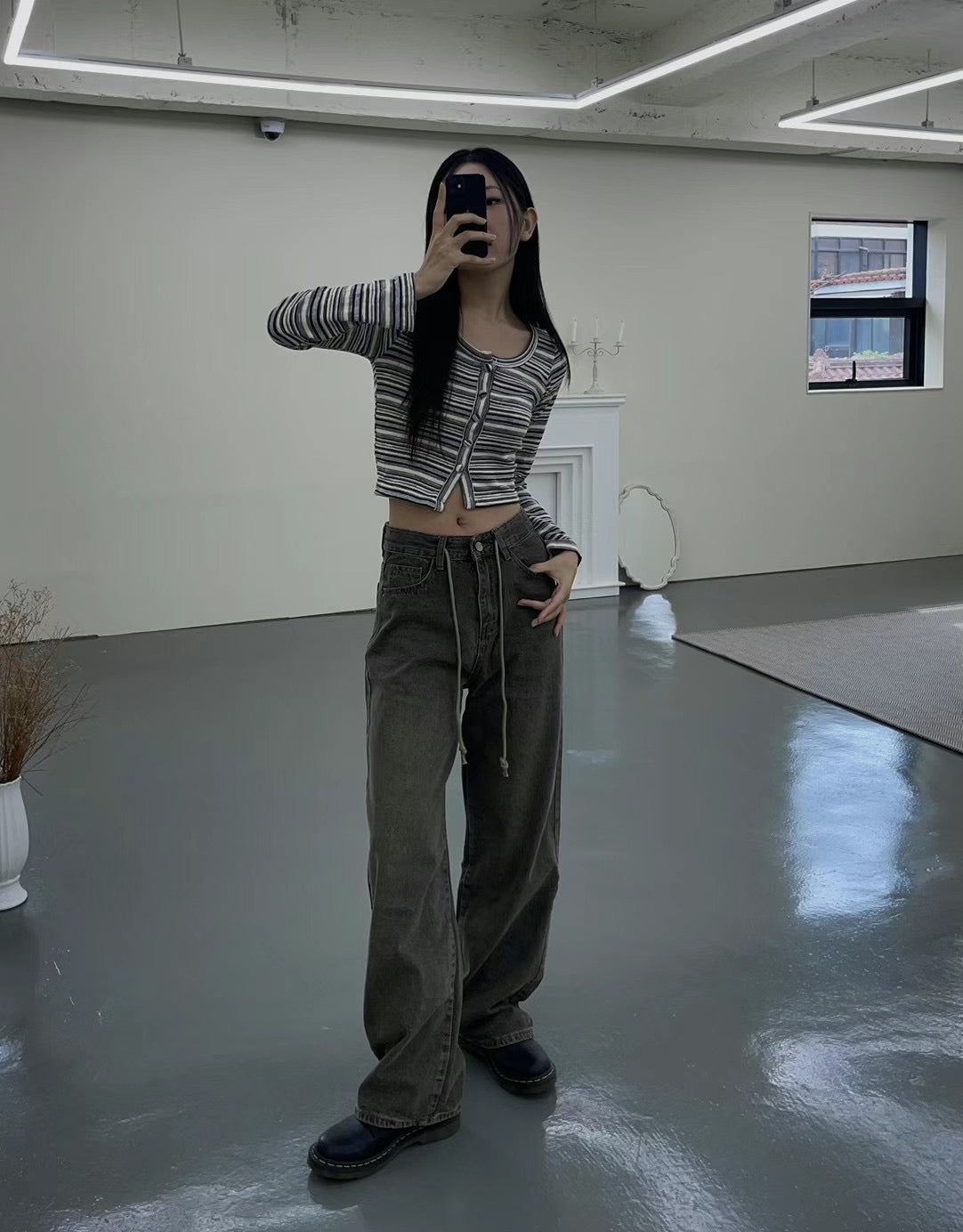 Rope Denim Jeans