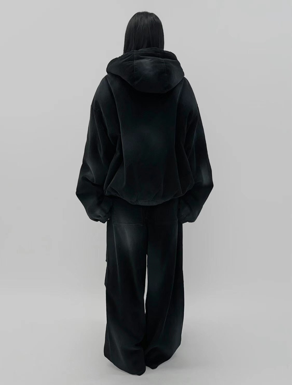 Washed Corduroy Wide Pants