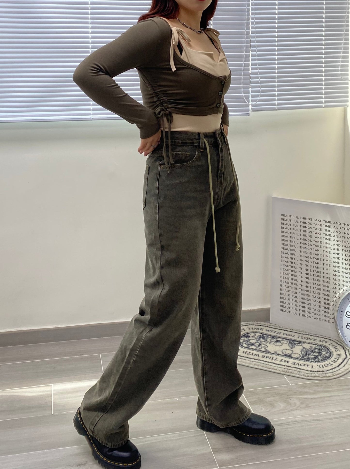 Rope Denim Jeans