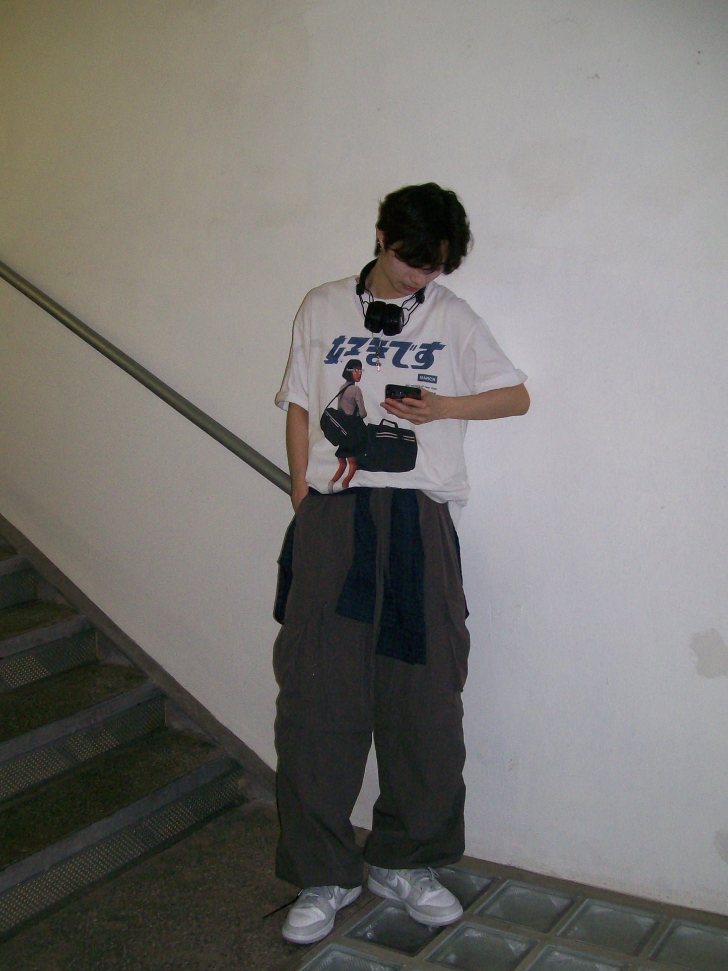 Two-ways Nylon Cargo Pants