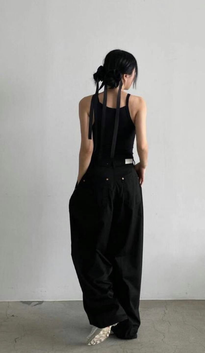 Wrinkle Street Balloon Pants