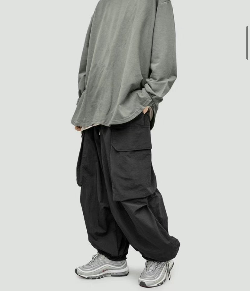 Nylon Cargo Balloon Pants 2.0