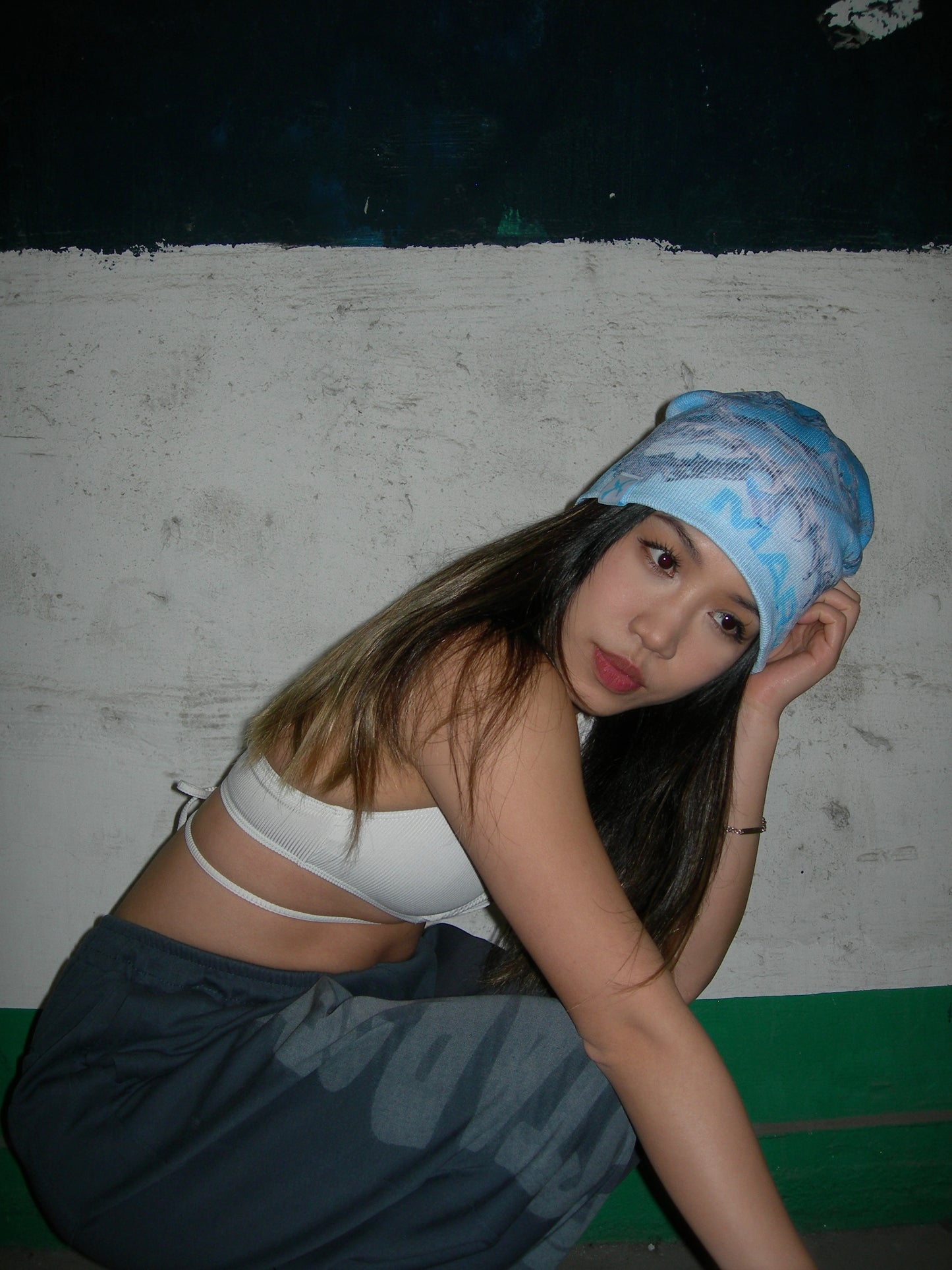 Cybersculpture Printed Beanie