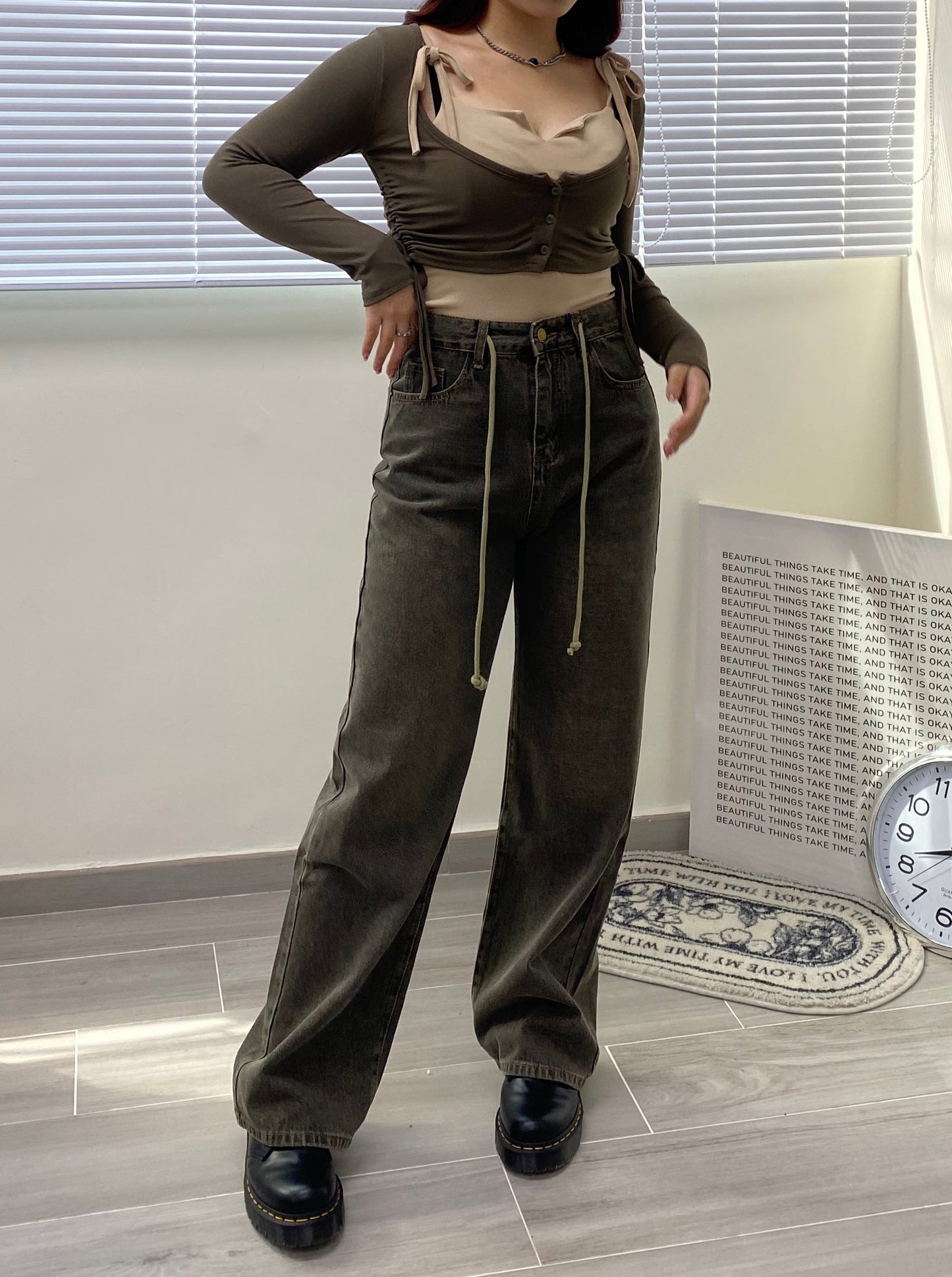 Rope Denim Jeans