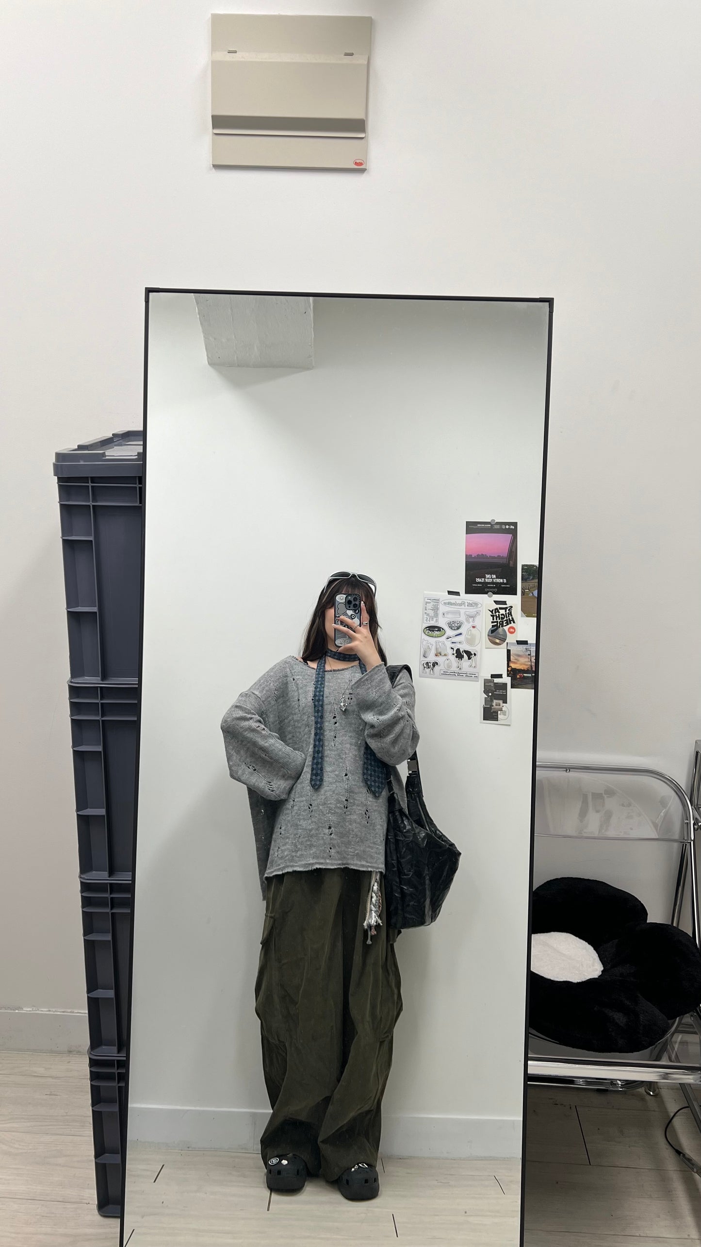 Corduroy Cargo Balloon Pants