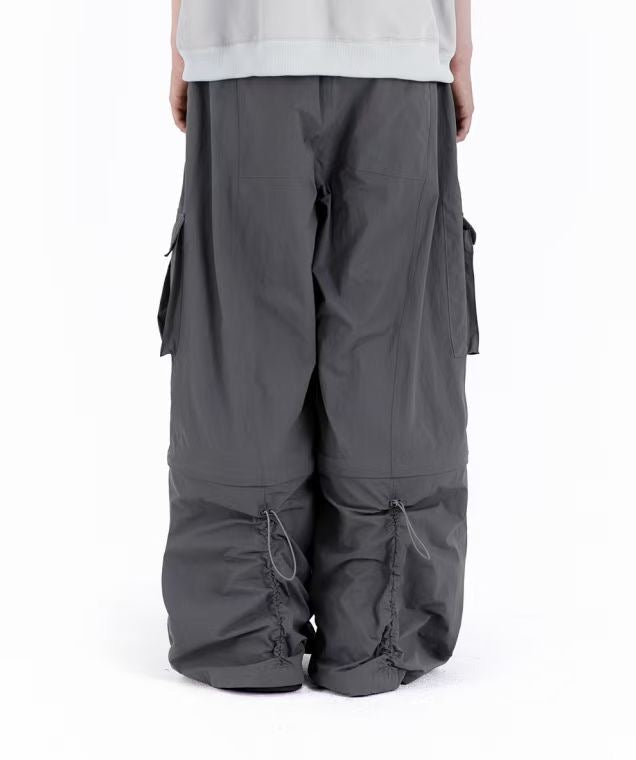 Two-ways Nylon Cargo Pants