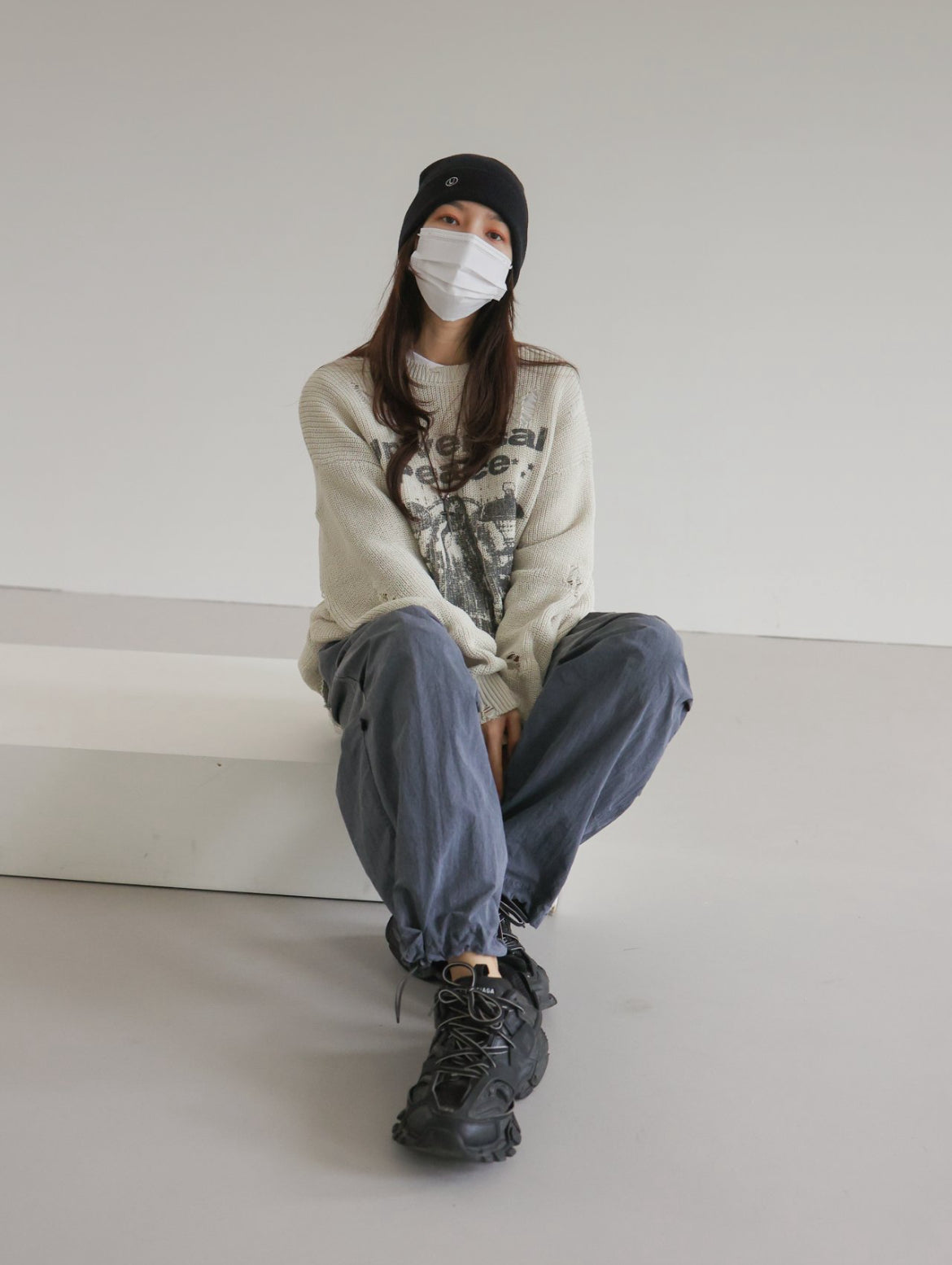 Damaged Universal Knit Top