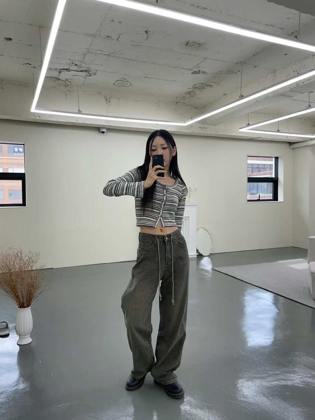 Rope Denim Jeans