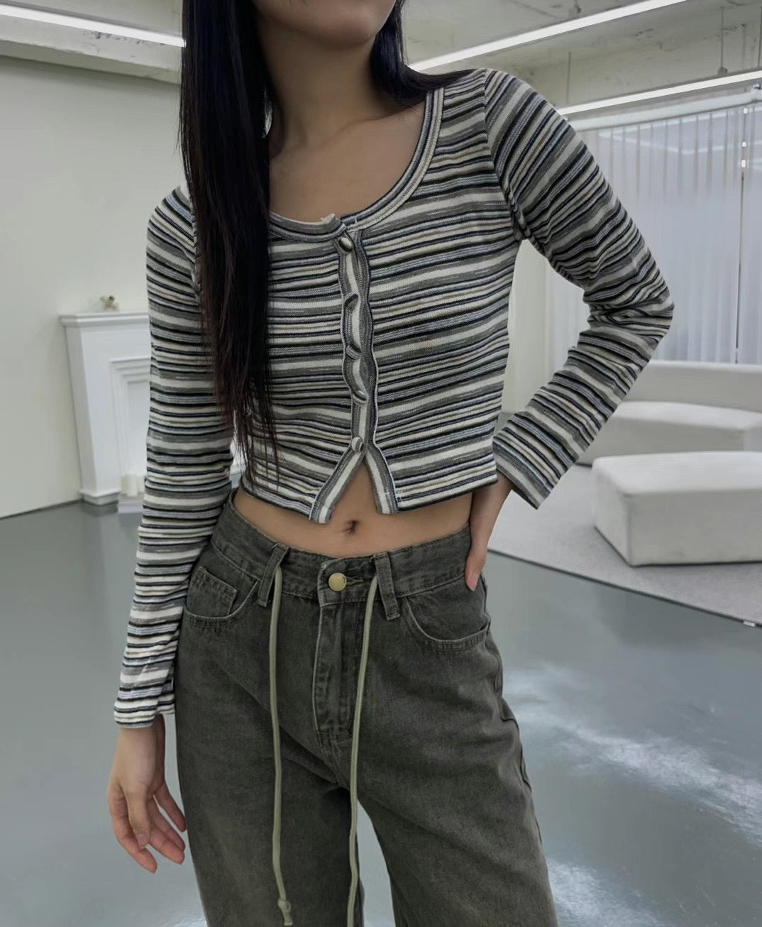 Rope Denim Jeans