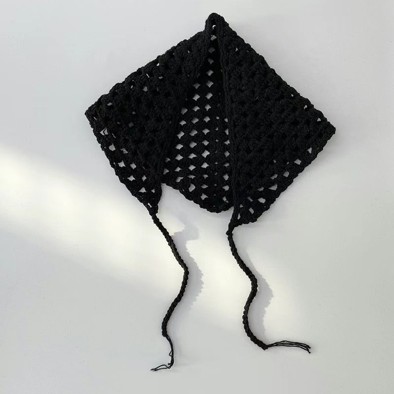 Knit Hair Scarf
