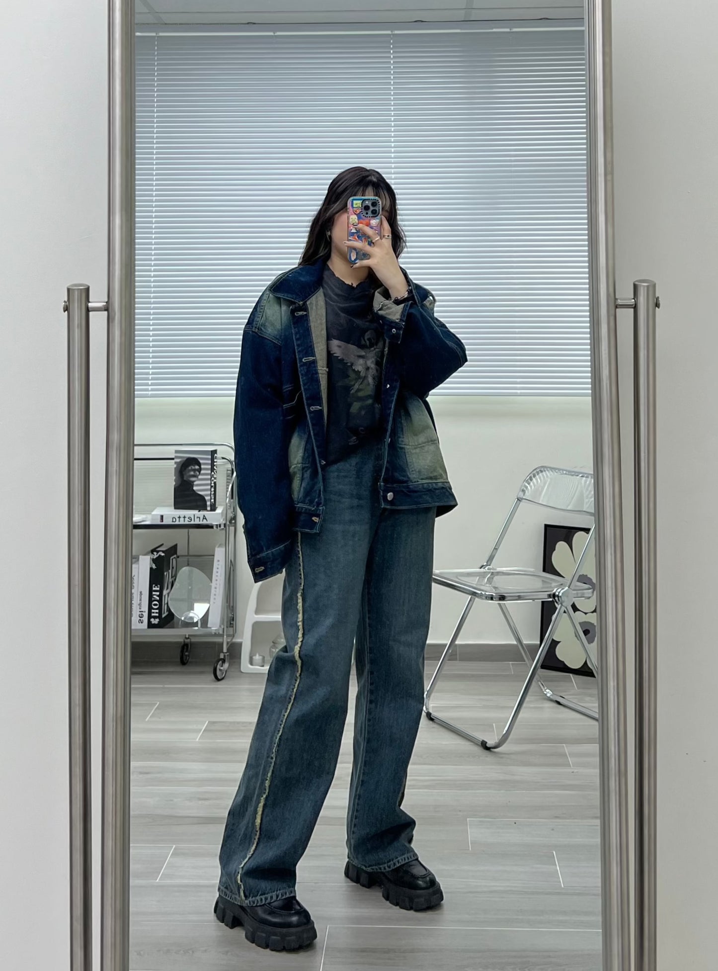 Reverse Sewing Vintage Jeans