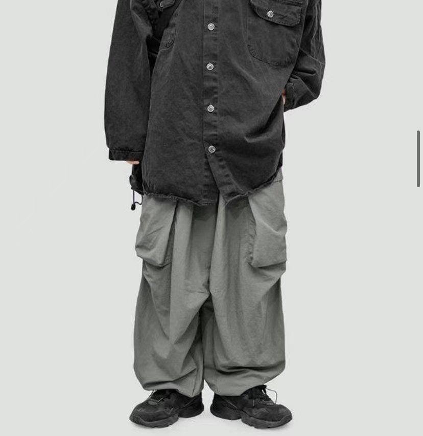 Nylon Cargo Balloon Pants 2.0