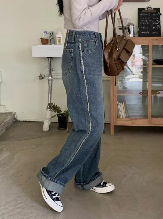 Reverse Sewing Vintage Jeans