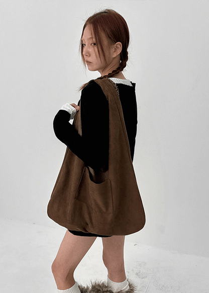 Double-sided Leopard Shoulder Bag