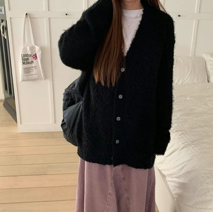 Fluffy Wool Cardigan (預訂）
