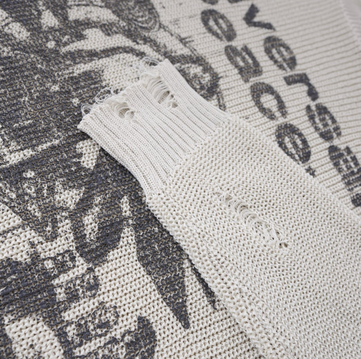 Damaged Universal Knit Top