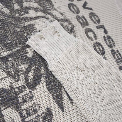 Damaged Universal Knit Top