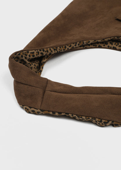 Double-sided Leopard Shoulder Bag