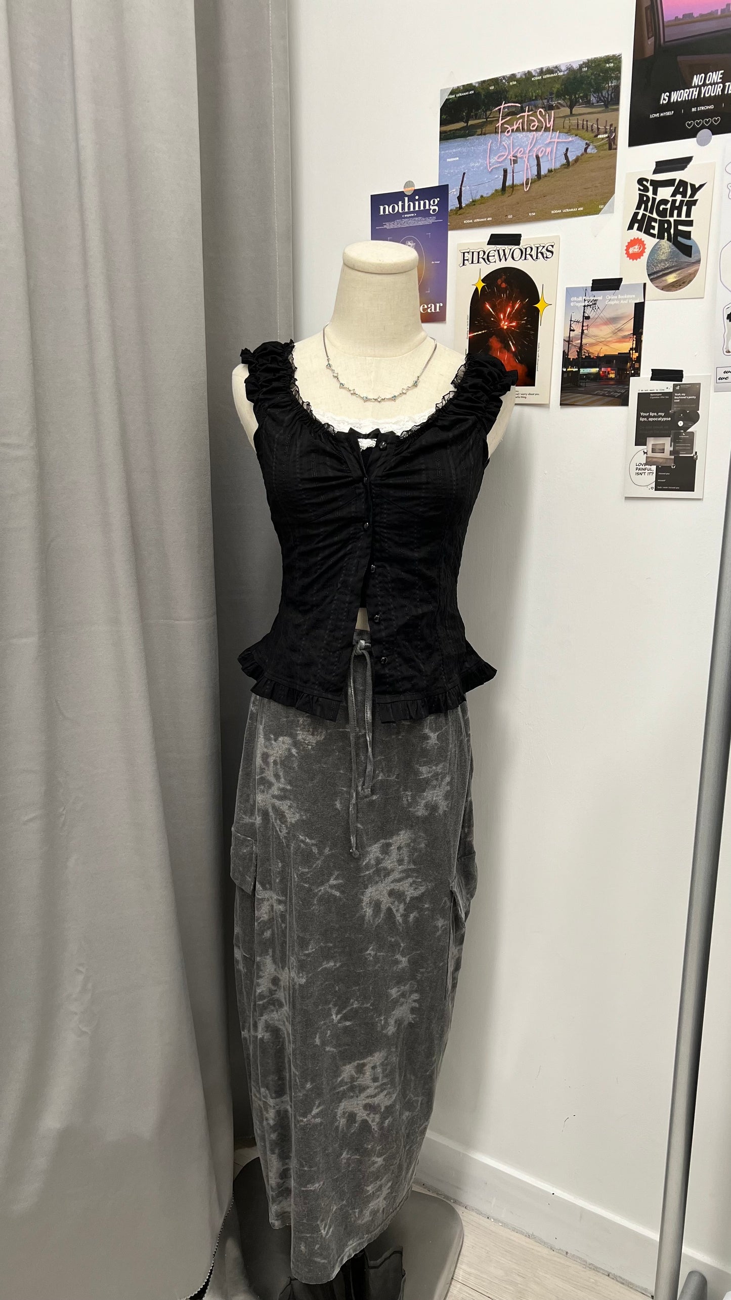 Ink Cotton Dress