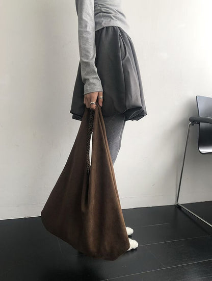 Double-sided Leopard Shoulder Bag