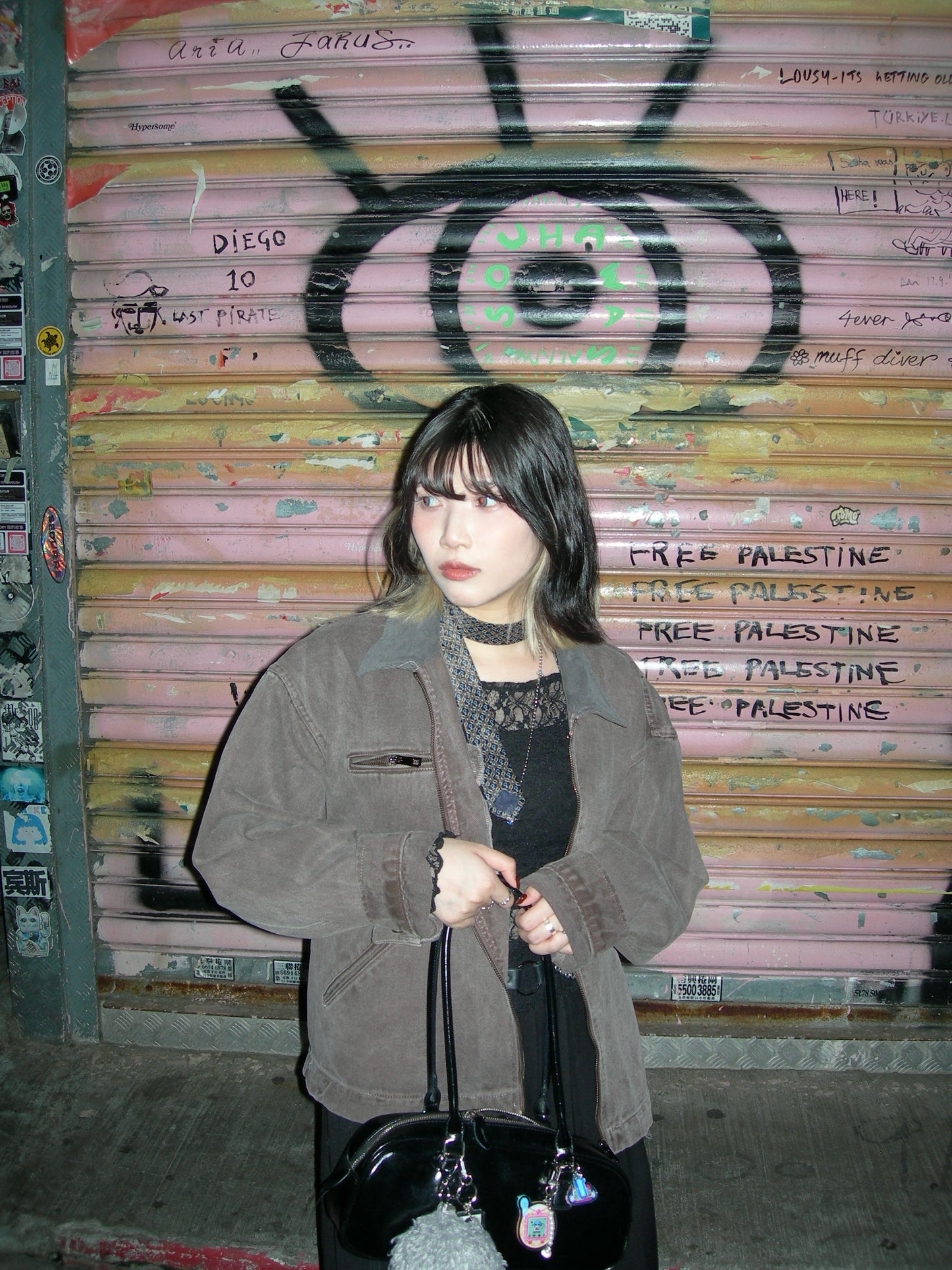 Vintage Crop Work Jacket