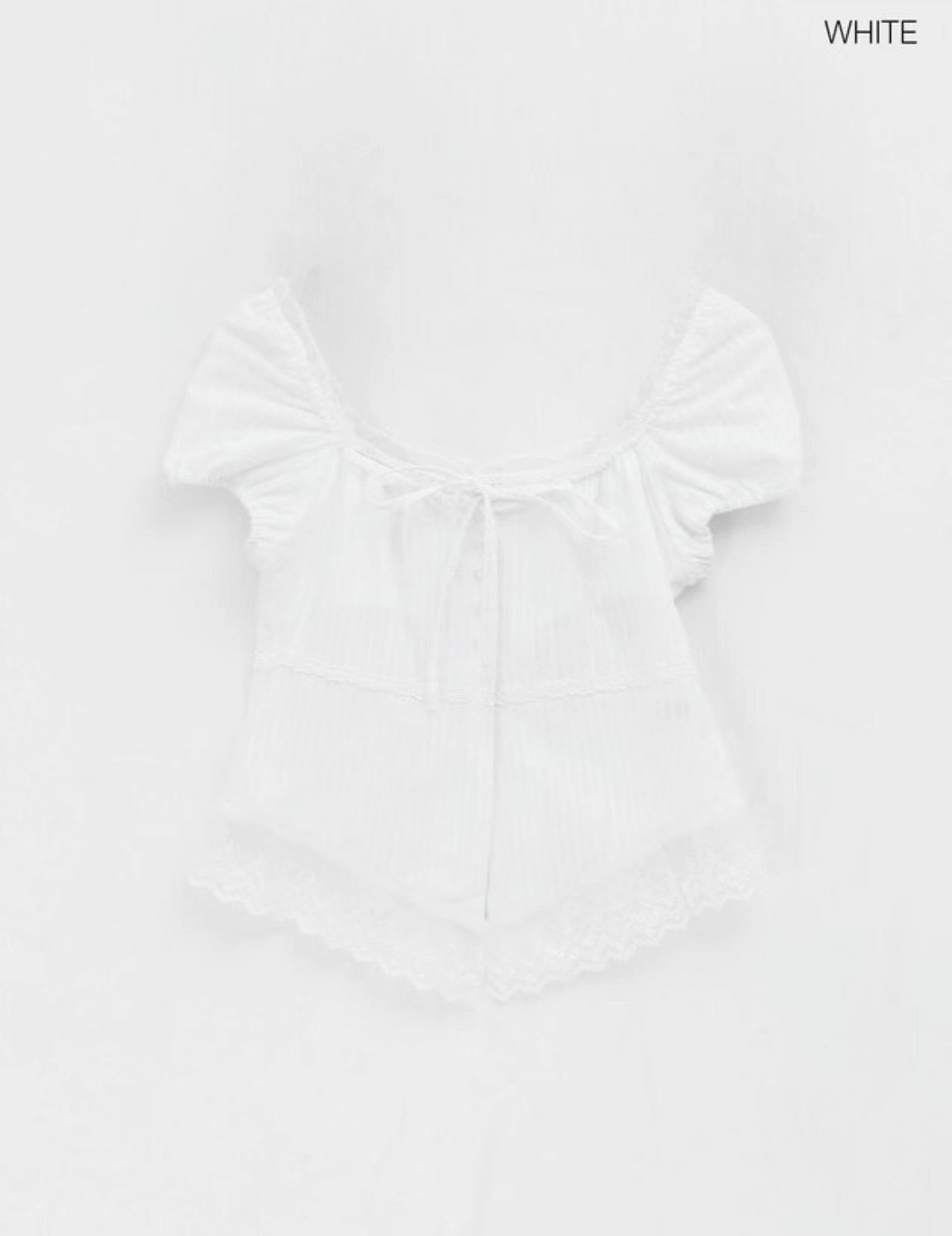 Two-ways Lace Blouse