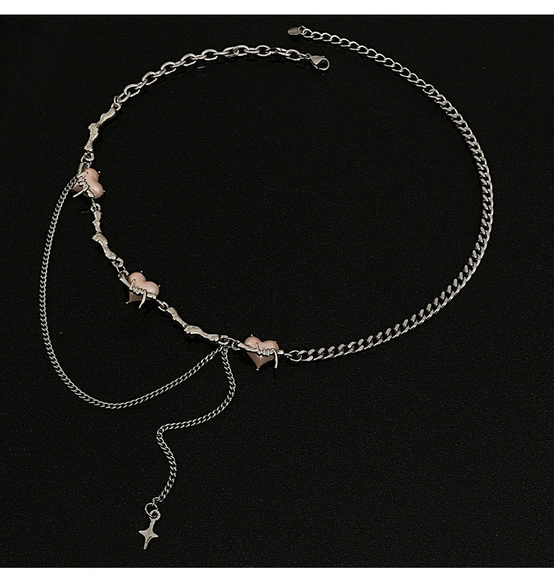 Triple Heart Necklace