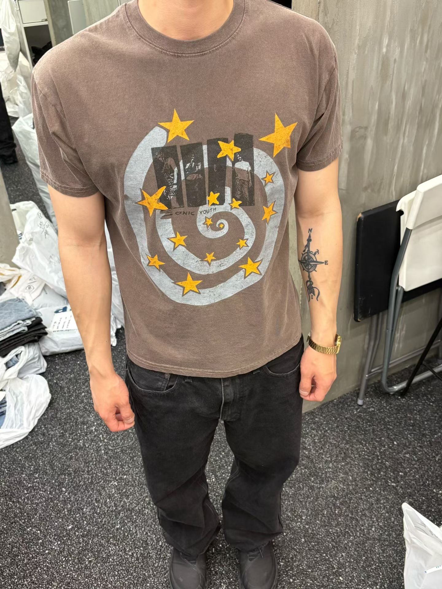Swirl Boxy Tee