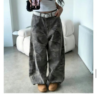 Camouflage Wide Pants (預訂）