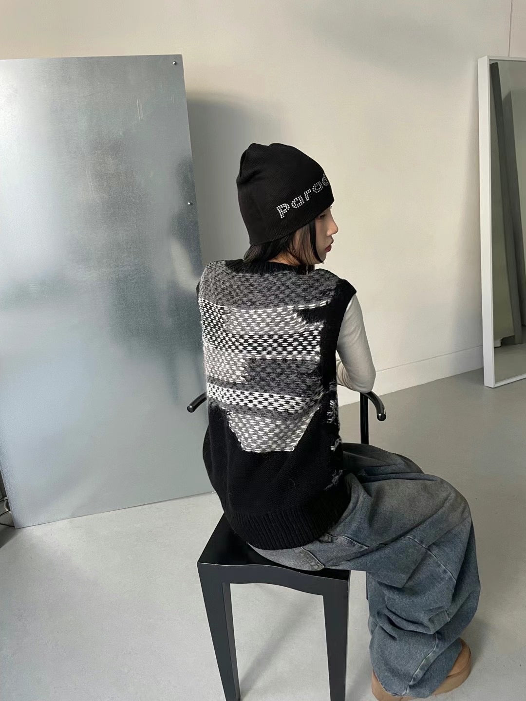 Wood Bridge Knit Vest