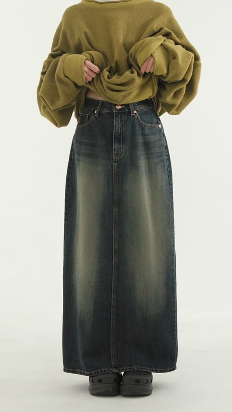 Vintage Wash Denim Dress