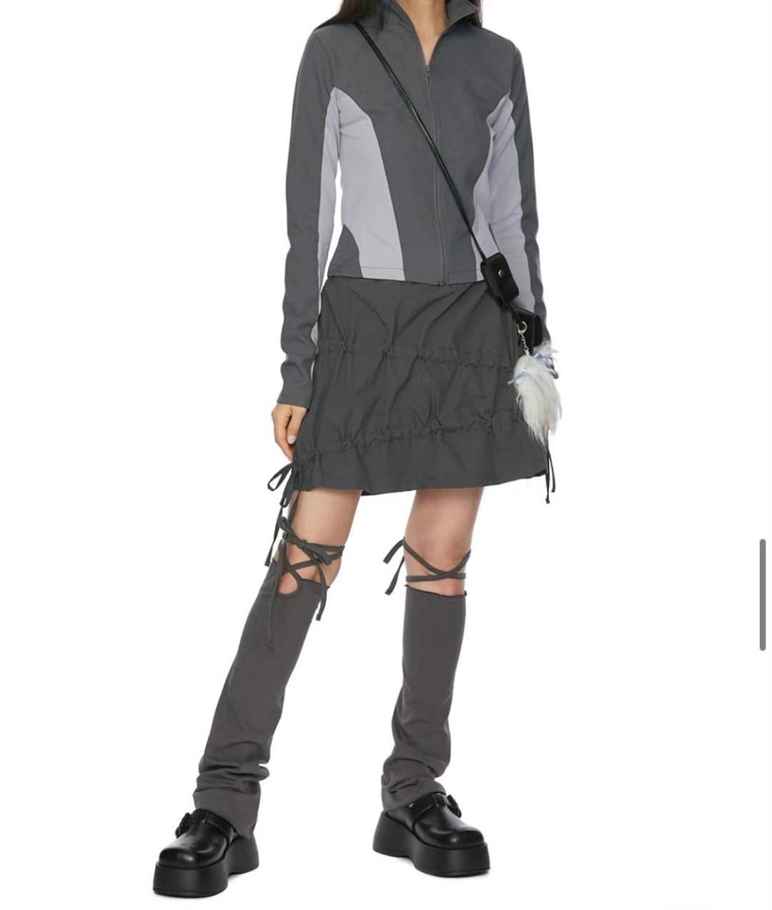 Nylon Ribbon Sok Sok Skirt