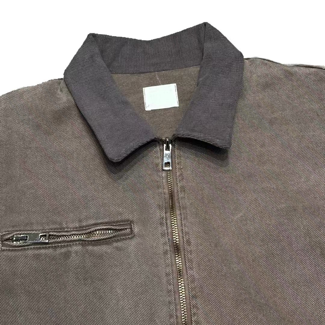 Vintage Crop Work Jacket