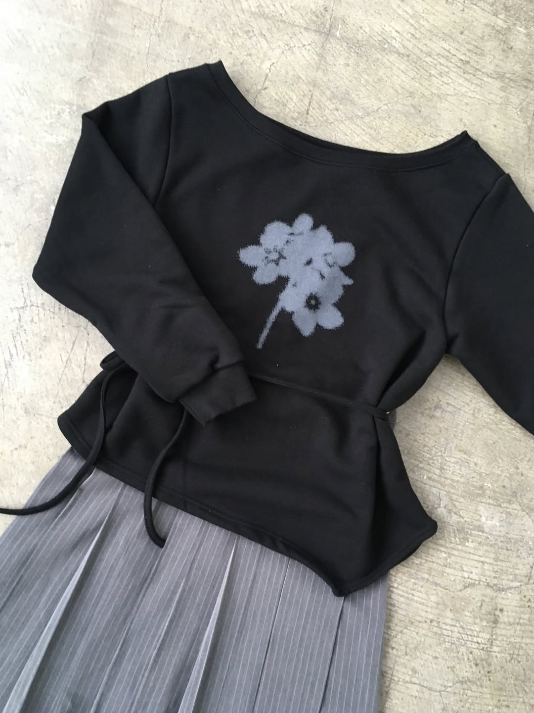 Floral Sweatshirt Set (預訂)