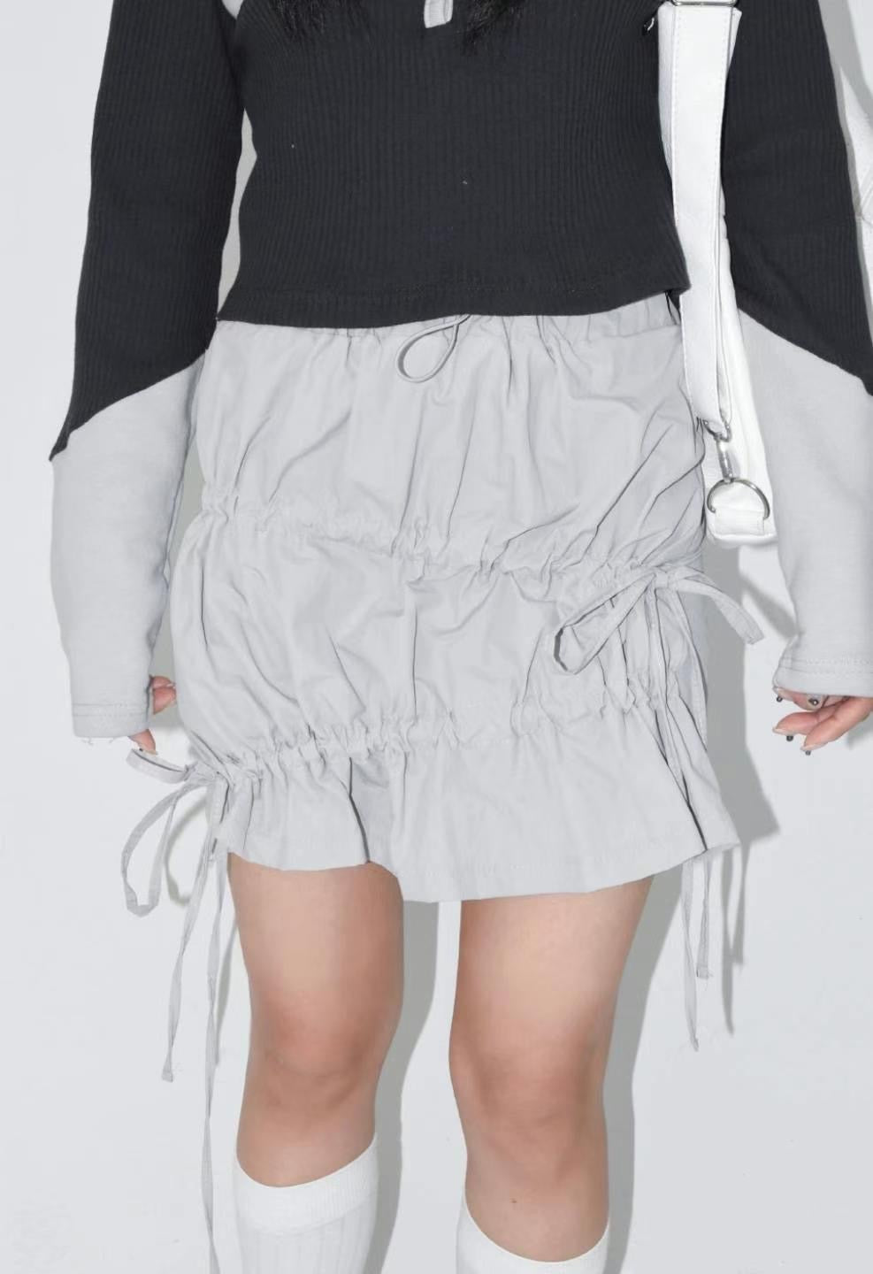 Nylon Ribbon Sok Sok Skirt