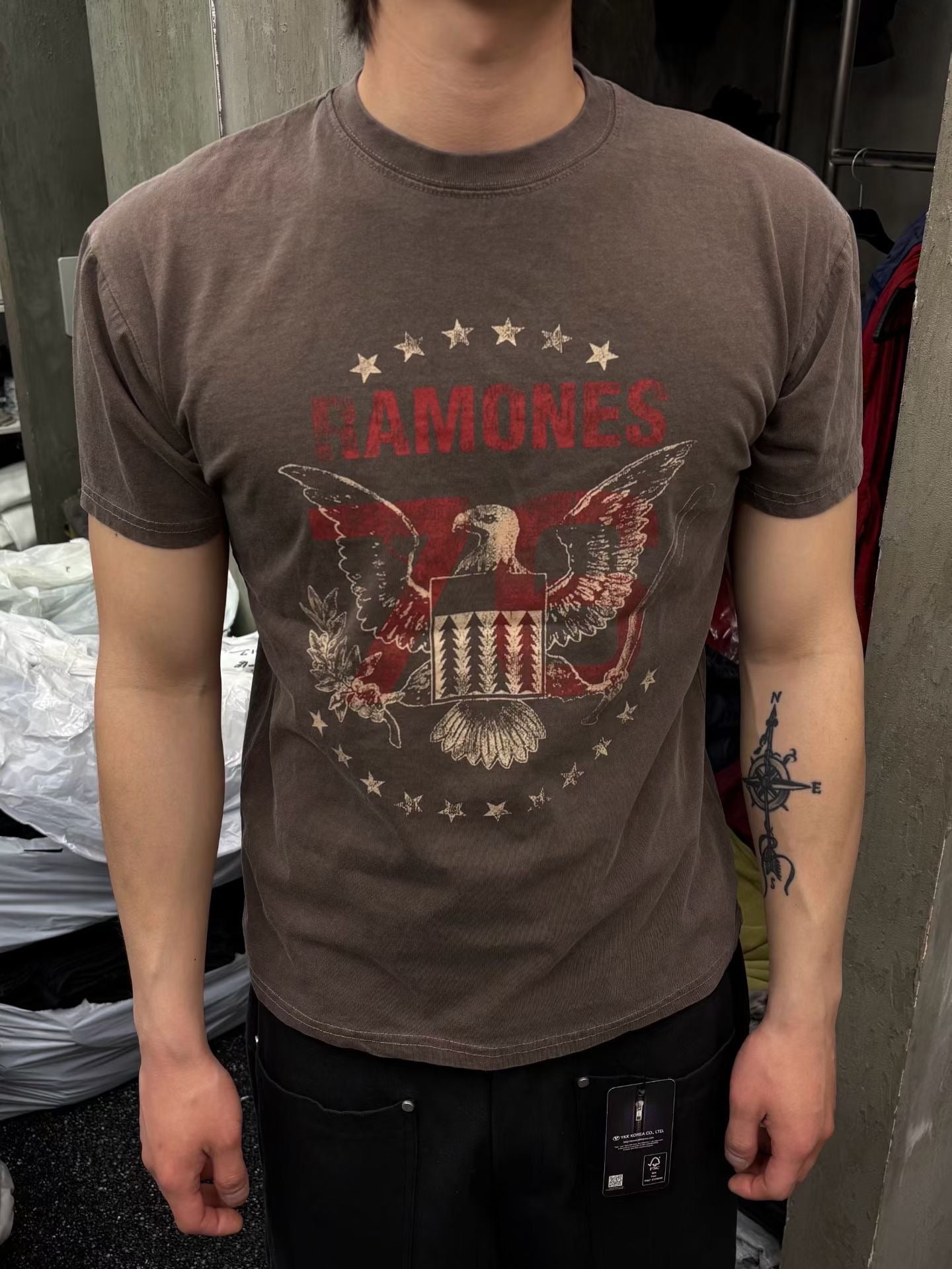 Ramones Short Cut Tee