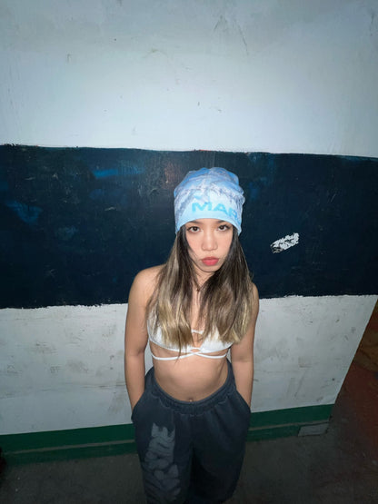 Cybersculpture Printed Beanie