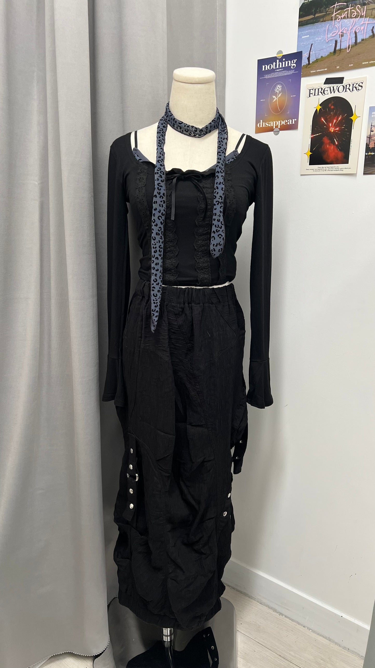 Square Lace Crop Top