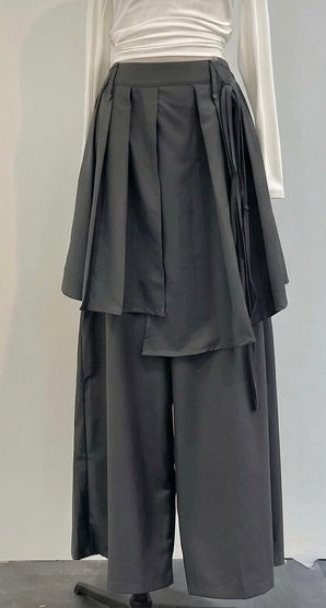 Charcoal Layer Suit Pants