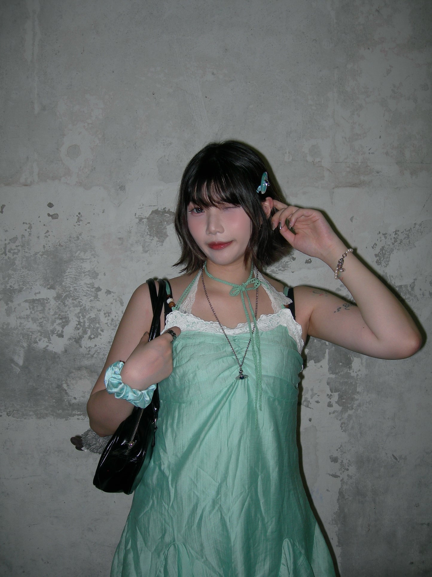 Ribbon Neck Halter OPS
